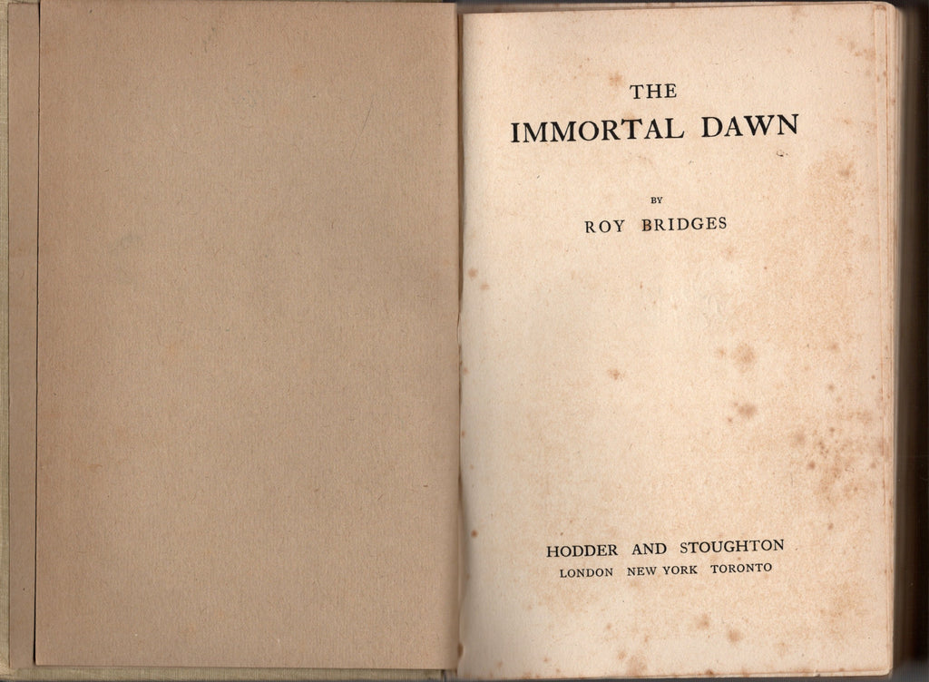 The Immortal Dawn
