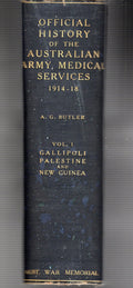 The Australian Army Medical Services in the War Of 1914-1918 Volume 1