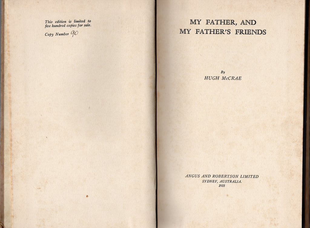My Father and My Fathers Friend's