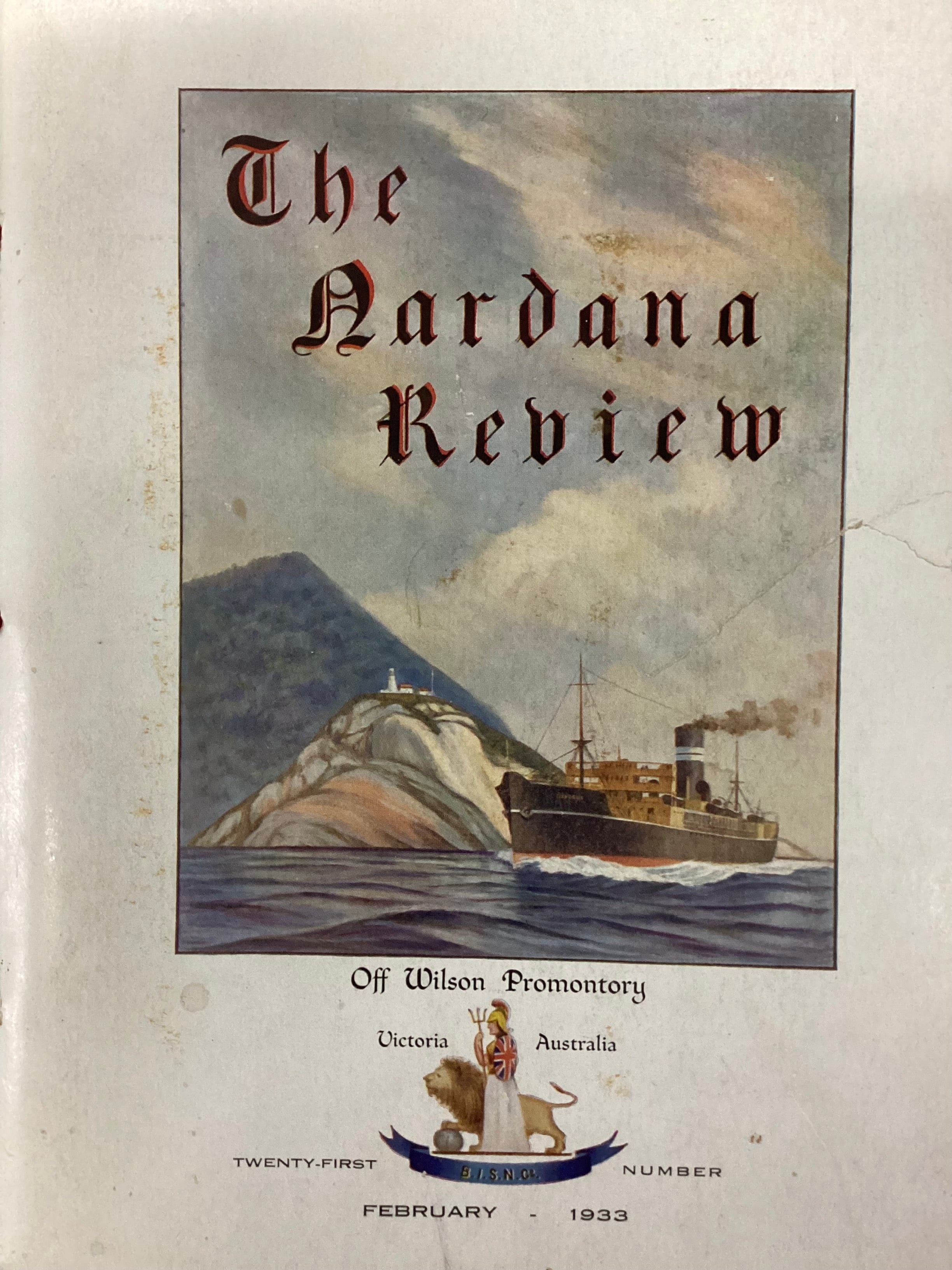 The Nardana Review : The Twenty First Number February 1933