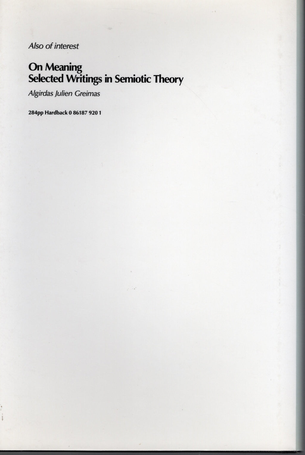Narrative Semiotics and Cognitive Discourses