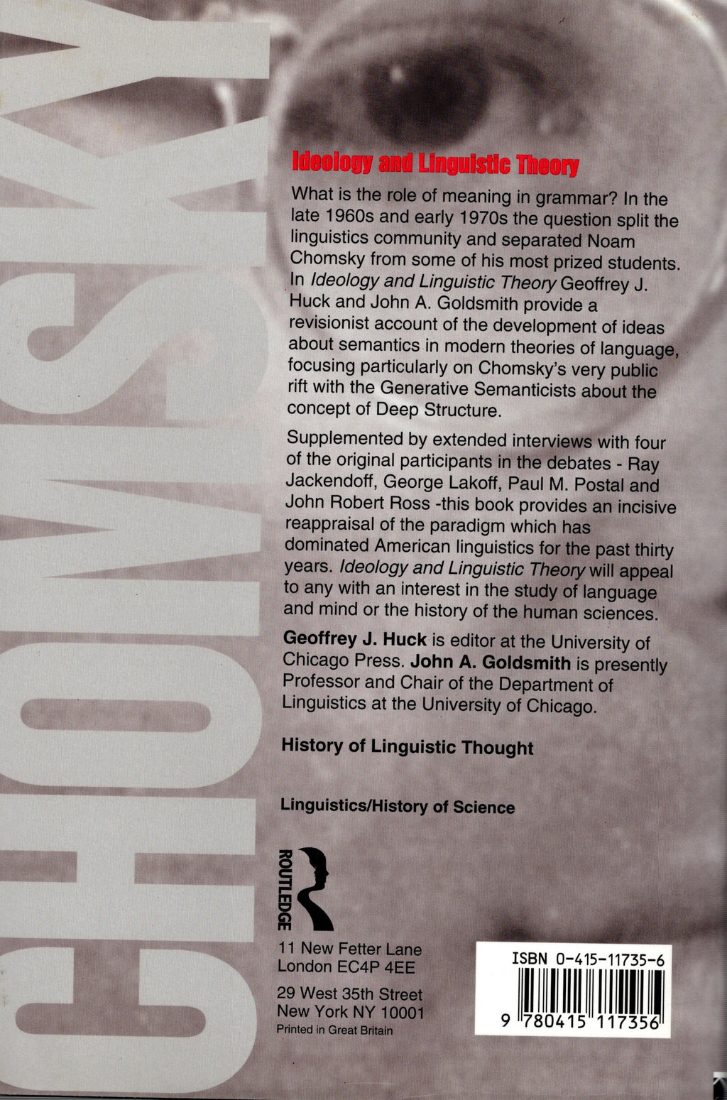Ideology and Linguistic Theory