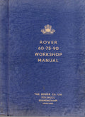 Rover 60-75-90 Workshop Manual