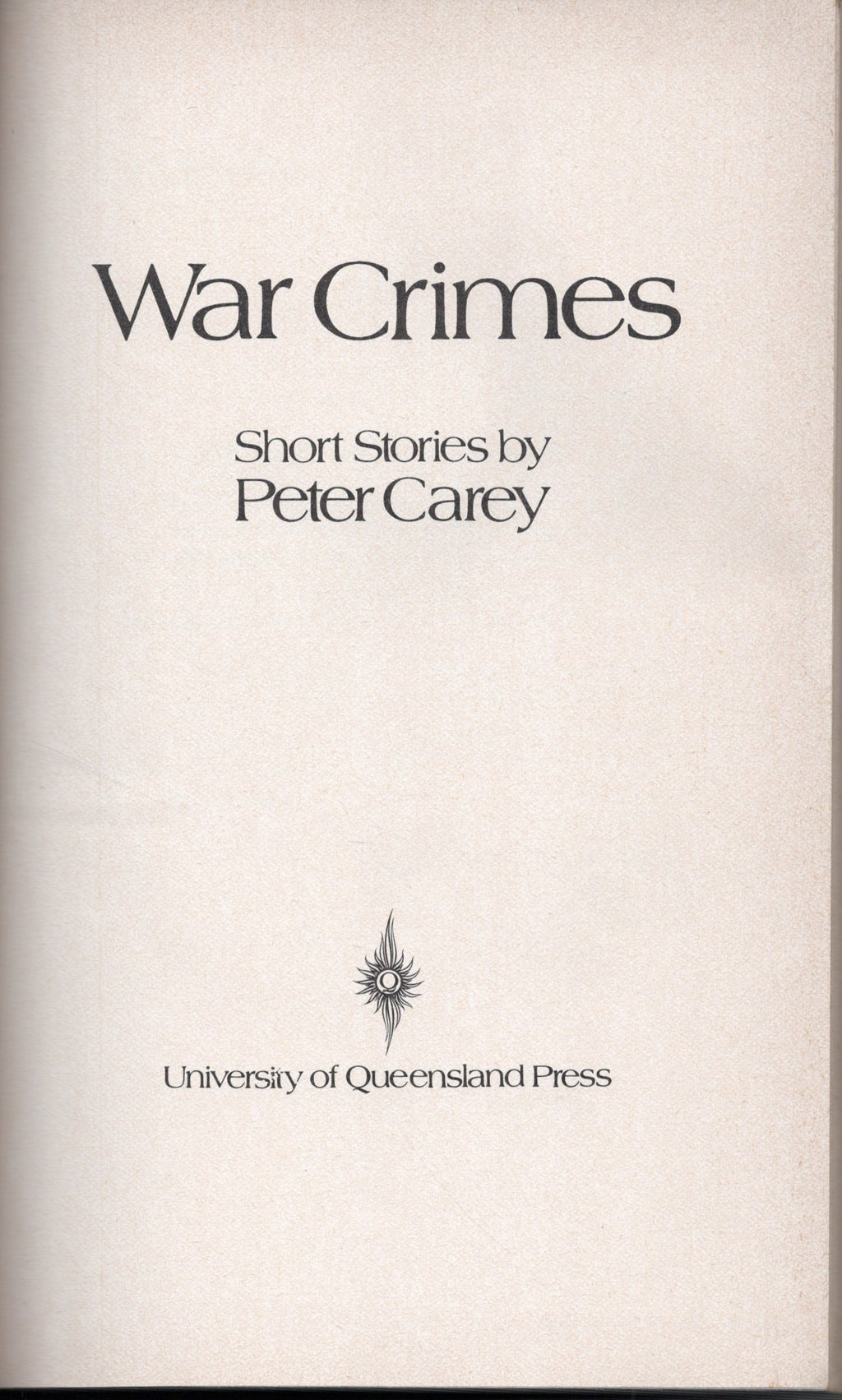 War Crimes