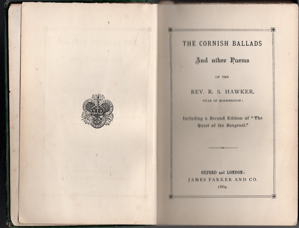 Cornish Ballads and Other Poems