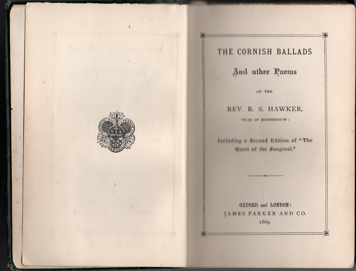 Cornish Ballads and Other Poems
