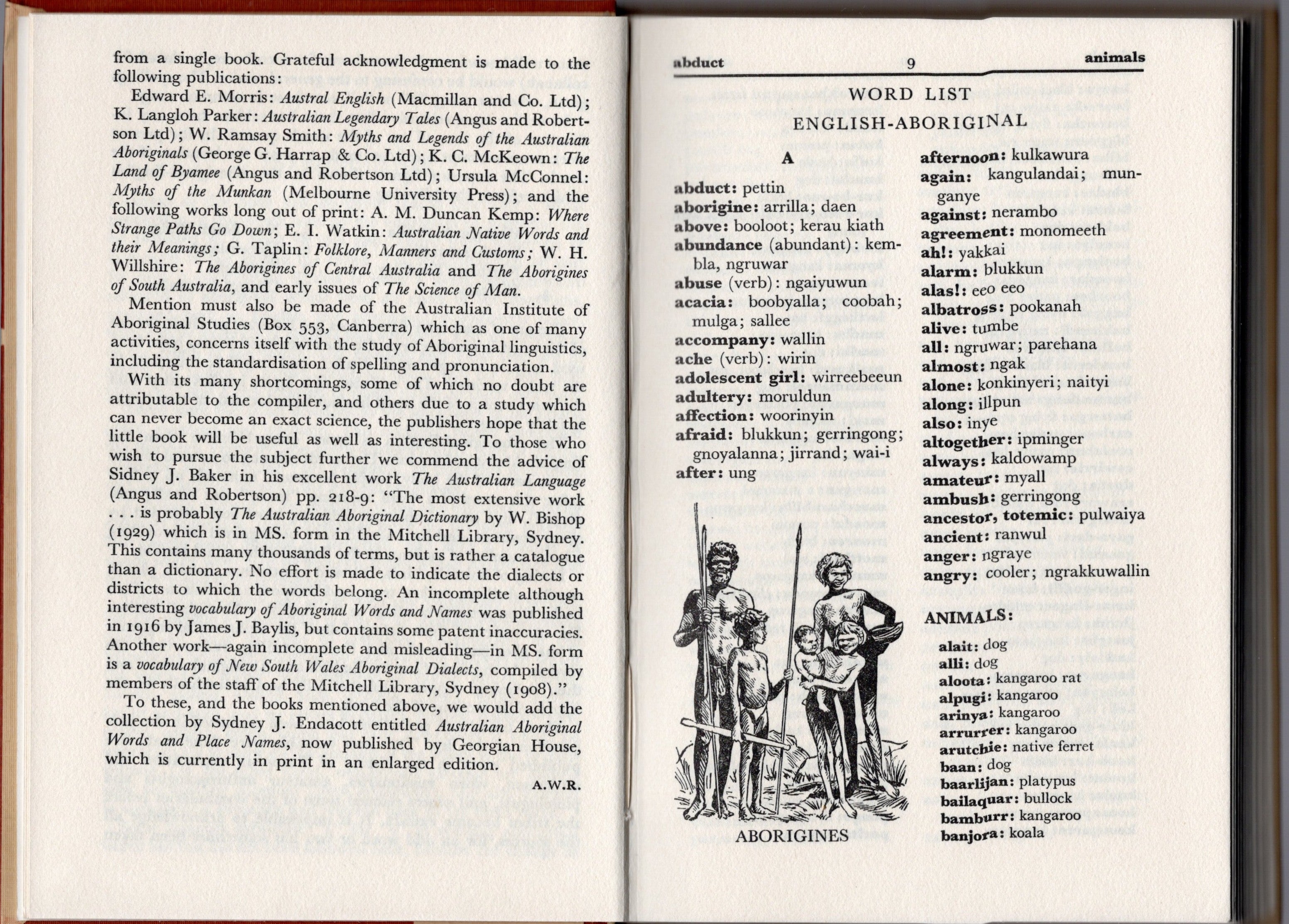 Aboriginal Words of Australia