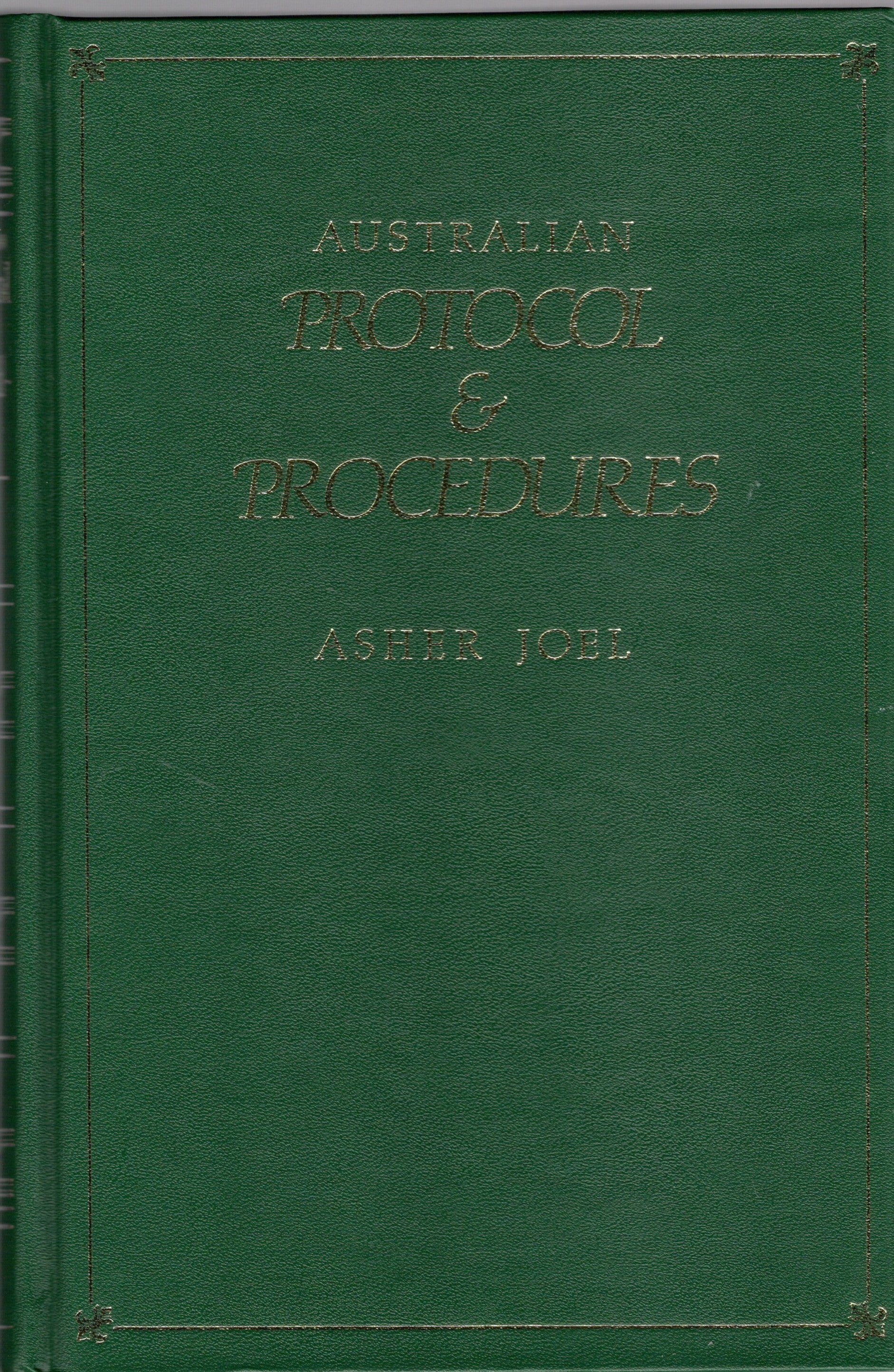 Australian Protocol & Procedures