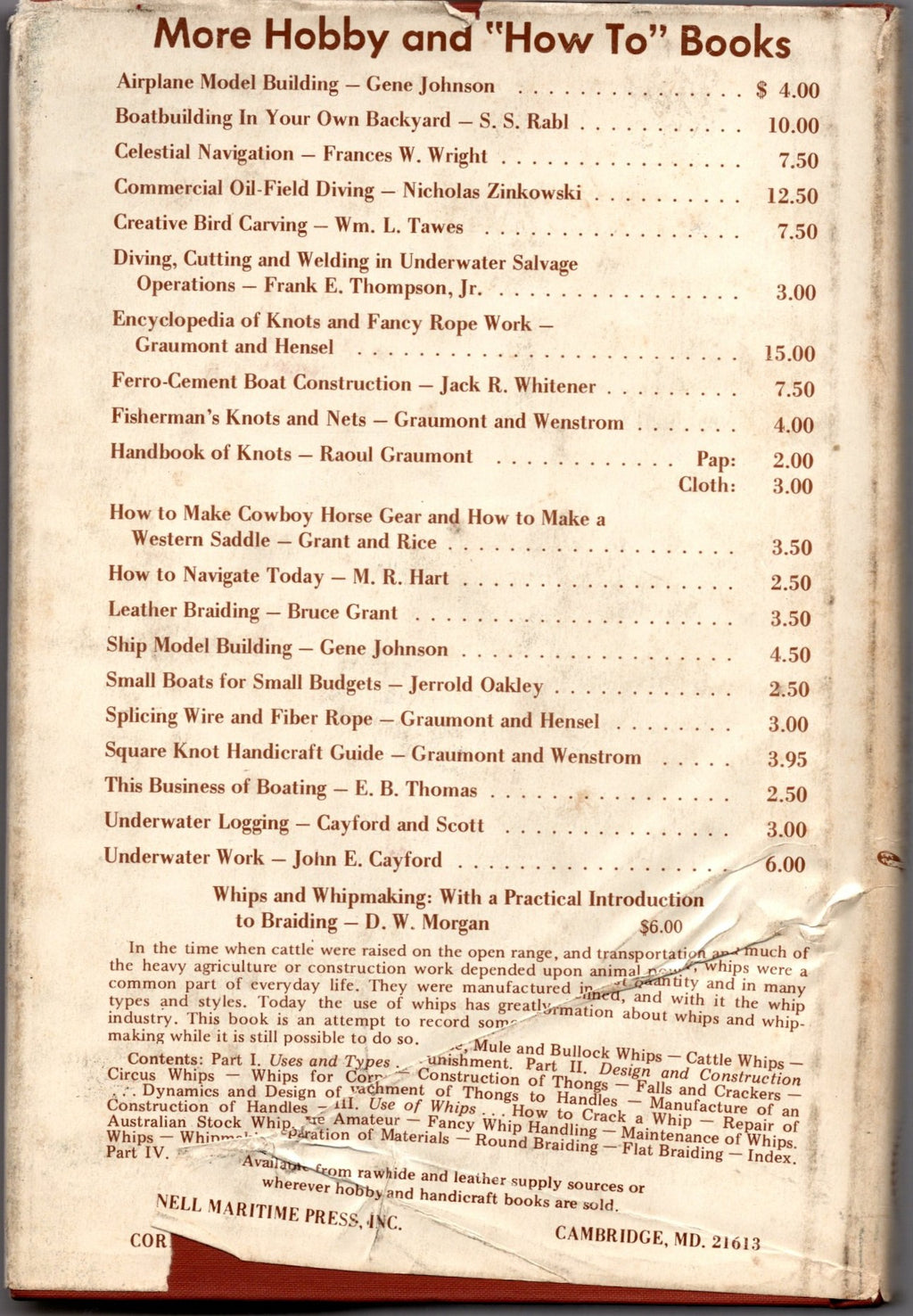 Encyclopaedia of Rawhide and Leather Binding