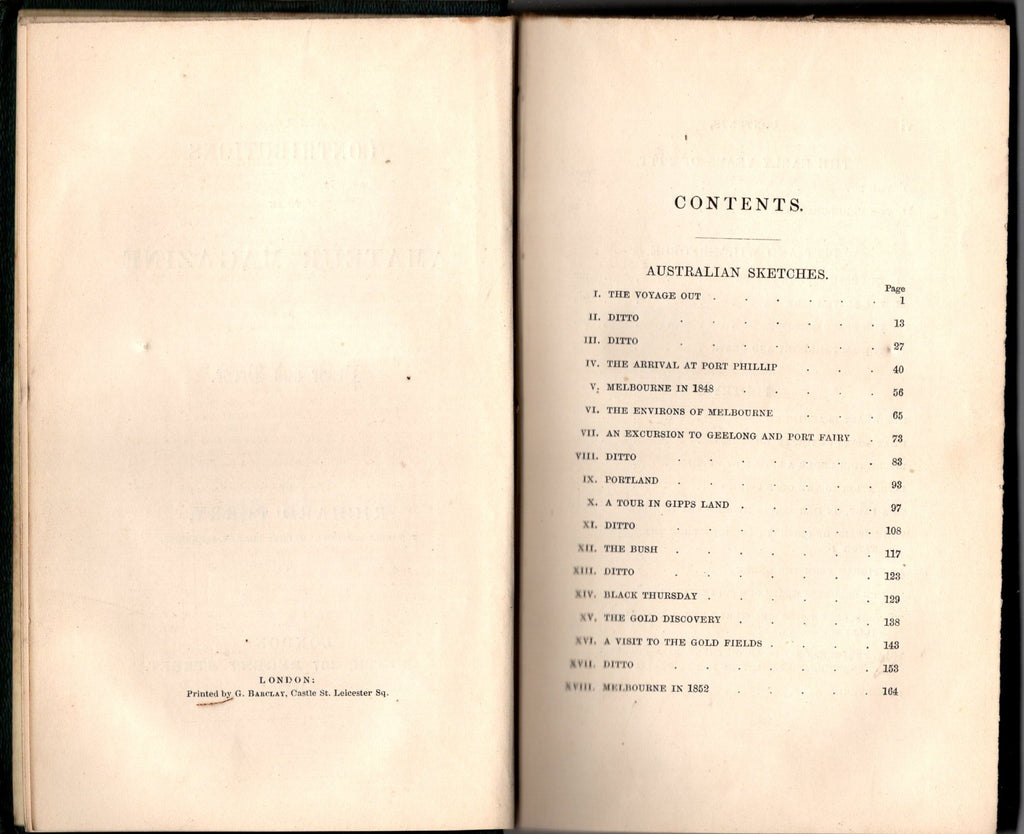 Contributions To An Amateur Magazine
