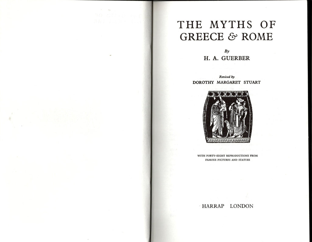 The Myths Of Greece And Rome