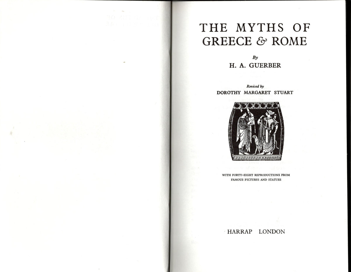 The Myths Of Greece And Rome