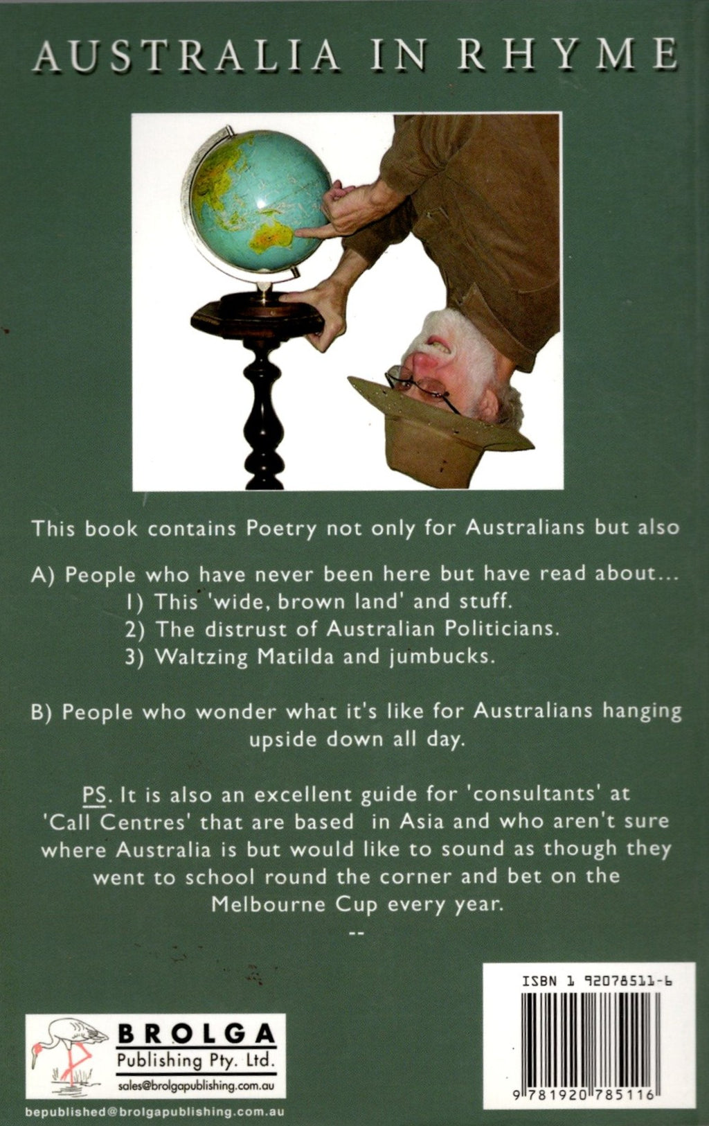 Australia in Rhyme: Dusty Footprints