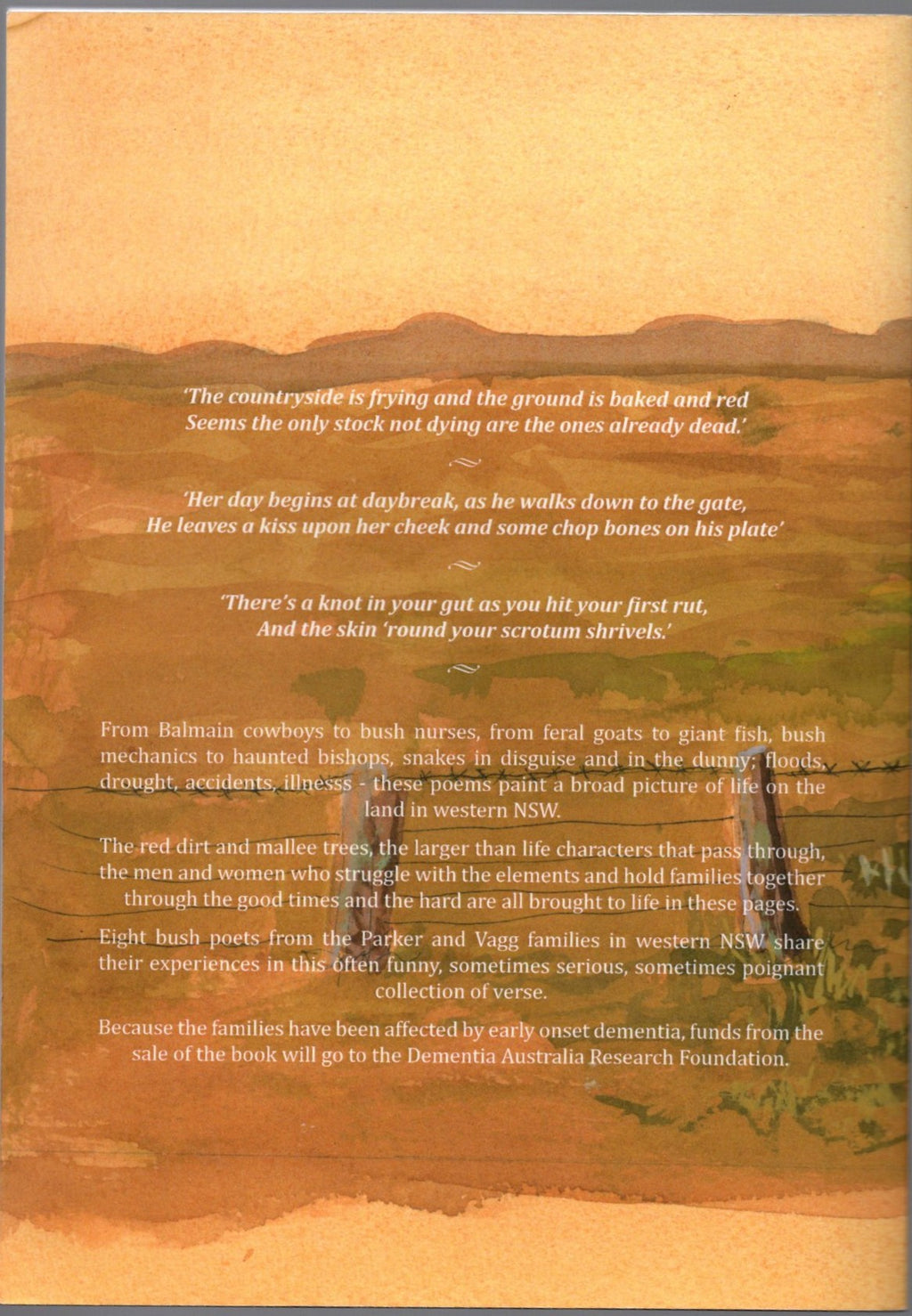 Back Block Bards - A Collection of Bush Verse