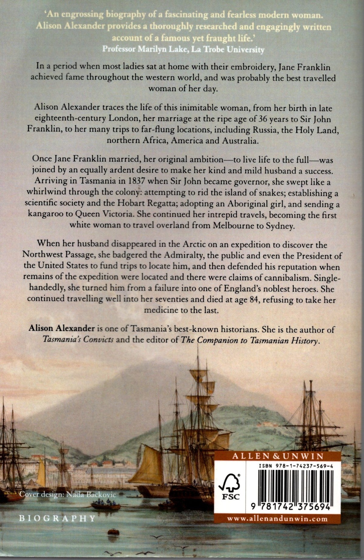 The Ambitions of Jane Franklin: Victorian Lady Adventurer