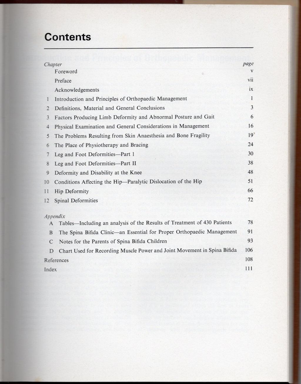 The Orthopaedic Management of Spina Bifida Cystica